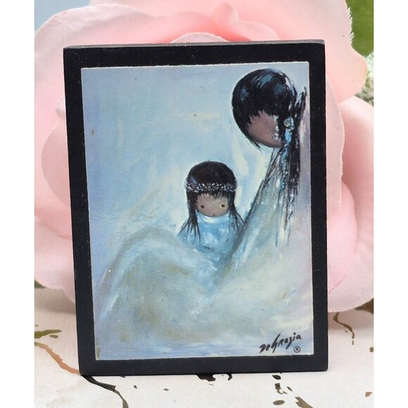 Ettore Ted DeGrazia Children Mini Magnets ~ Set of 4 Art Print Collectibles - Picture 3 of 6